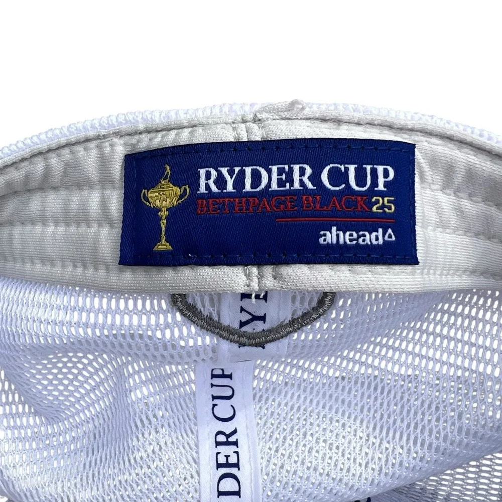 2025 Ryder Cup Bethpage Black Limited Edition Golf Hat Mesh Trophy USA
